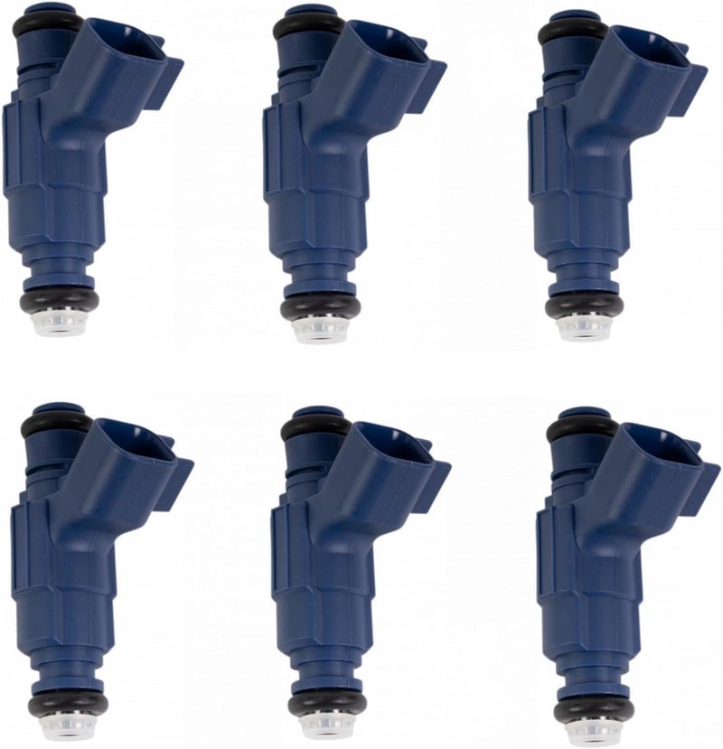 TRQ Fuel Injector Set Compatible with 2001-2003 Chrysler Concorde 2001-2004 Sebring Dodge Intrepid Stratus - Image 1